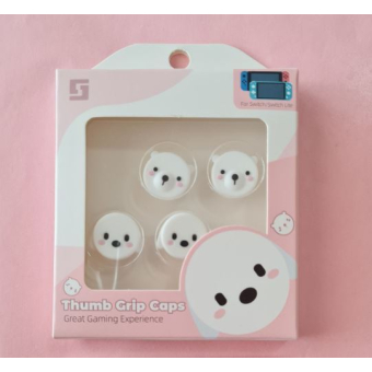  Switch Button Thumb Grips - Polar Bear & Ghost (2 designs)