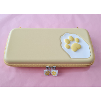  Switch Hard Cover Case - Cat Paw (geel)