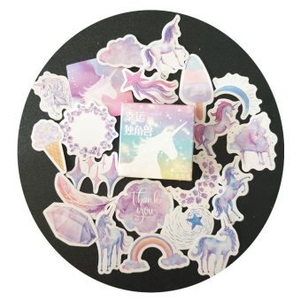 Kawaii Unicorn Stickers 45 stuks