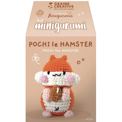 DIY Minigurumi Hamster Crochet set