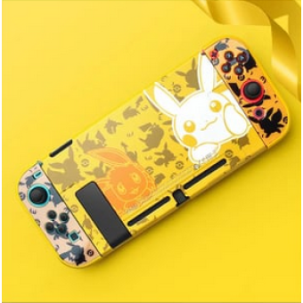  Switch Harde Beschermhoes - Pokemon Pikachu & Eevee