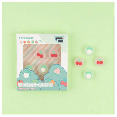  Switch Button Thumb Grips - Cherry & Turnips (2 designs)