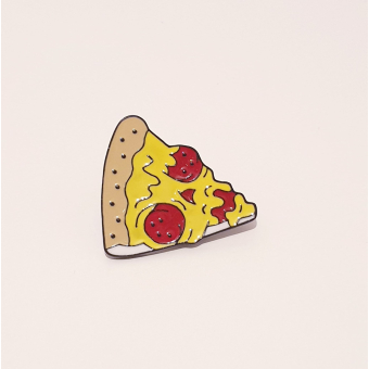 Creepy Pizza Pin