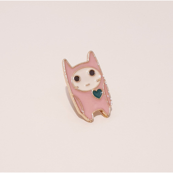Pink Cat Pin