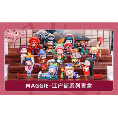 Chuqi Maggie Edo Street Theme Series Collectibles (Surprise Blind Box)